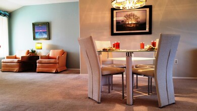 dinette and sitting area