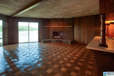 Gas logs could easily come out for fireplace to be