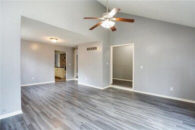 Front living room looking to dining room
