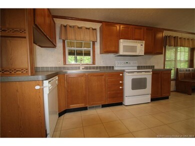 Kitchen with eat-in area