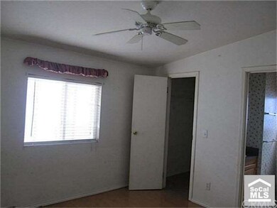 Master bedroom with walk-in closet