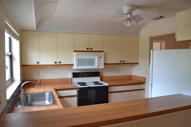 View kitchen from LR passthru