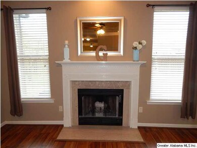 Wood Burning Fireplace