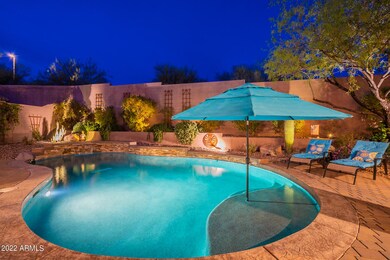 Backyard Pool Area