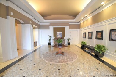 Elegant lobby with 5 day week association manager.
