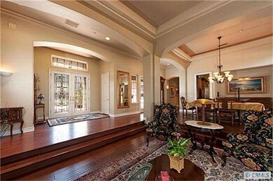 One of two double door entries lead to the Formal 