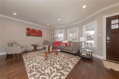 The spacious and light-filled Living Room