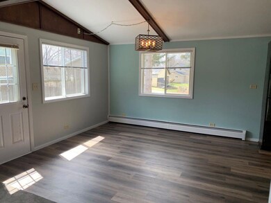 Dining area with nice vinyl plank flooring upstair