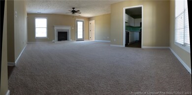 Great room from foyer