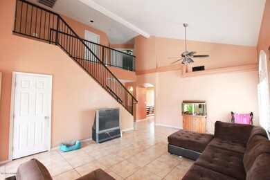 Front living room & entry