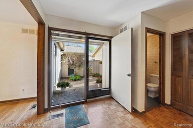 Inviting entrance