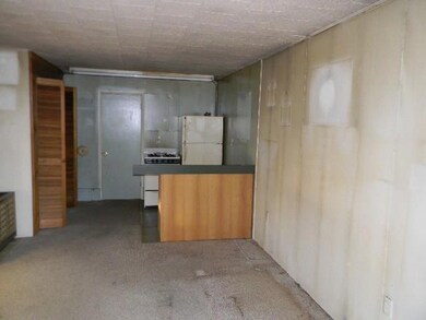 Office off garage with kitchenette