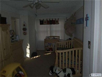 Dining area being used as room