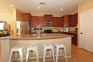Kitchen and breakfast bar