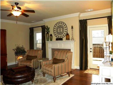XL great room with door to patio with pergola