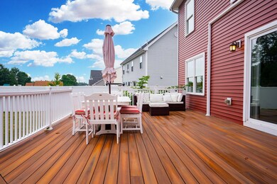 Backyard deck