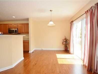 Dining Room. The dining room has sliding doors to 