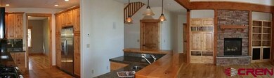 Great room panorama-kitchen, breakfast nook and li