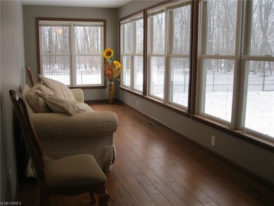 28' Sun Room with those gorgeous Hickory Hardwood 