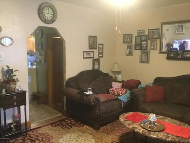 Living room towards kitchen