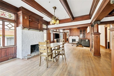 Dining Room with view to Living room.