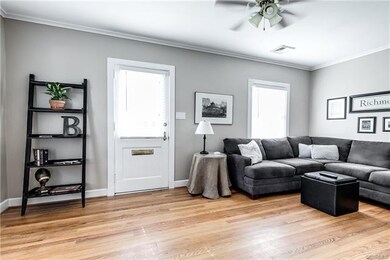 Refinished Hardwood Floors, lots of natural lighti