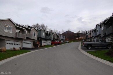 Looking up Vista Ridge