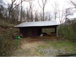 Barn below home