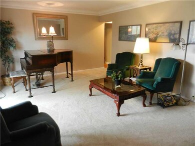 Living Room. Large enough for a baby grand piano, 