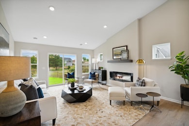 Picture is from our Bailey model, colors and options will vary in actual home.