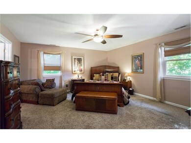 The master suite is your own secluded quiet place