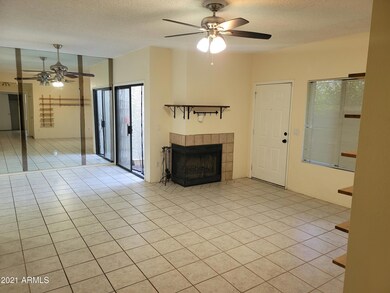 59th Ave Front entrance with fireplace 2