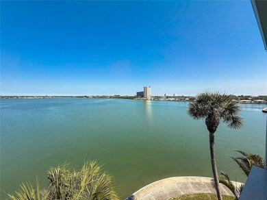 The expansive and breathtaking panorama view of the water from the balcony