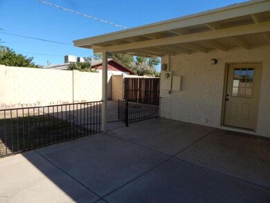RV Gate and Covered Patio