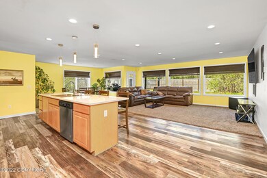 Kitchen to Living Open Space