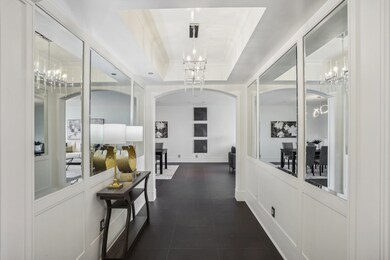 Grand front entry