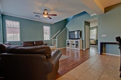 Family Room Looking Into Den