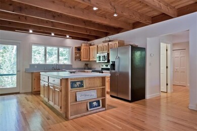The center island offers lots of...