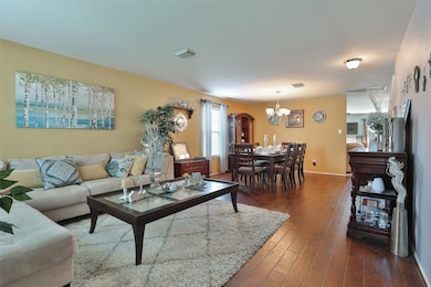 Home offers formal living and dining area upon ent