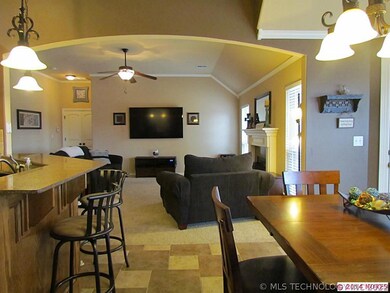 Plenty of seating at the bar.