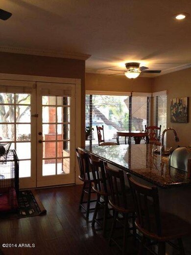 view off kitchen