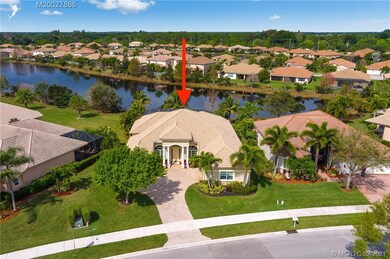 Premium lake lot in Estate section affords this ho