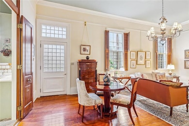 Dining area with exit to courtyard , alley!