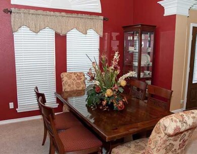 The Dining Room is nestled in the front of the hou