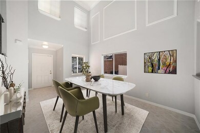 Virtually Staged Living Room Ideal For Entertainin