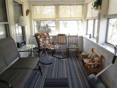Enclosed Porch.