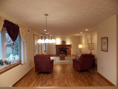 Dining Area into Living Room