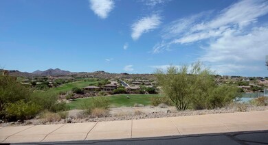 Street view toward lot