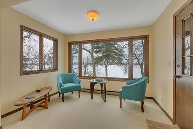 Cozy sitting area could be a main floor office spa