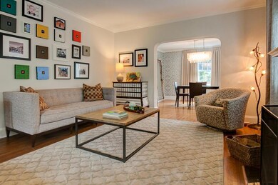 Living Room and Dining Room